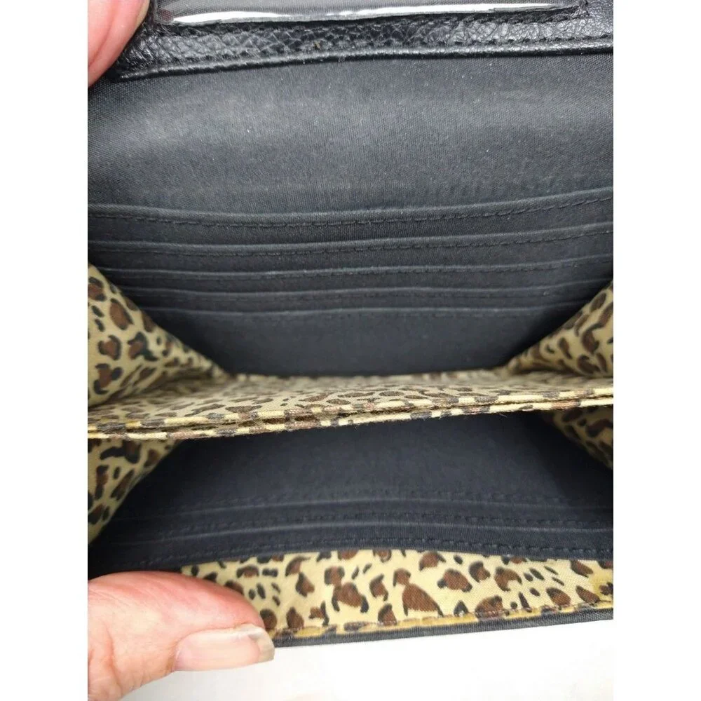 Relic Leather Wallet Brown Zip Pocket Coin Purse‎ Card Slots Bi-Fold Wallet